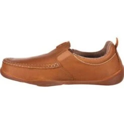 Georgia Boot Cedar Falls Moc-Toe Slip-On -Georgia Boots Deals G050 5 LARGE