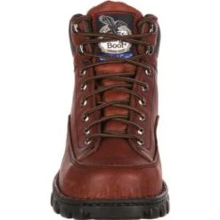 Georgia Boot Eagle Light Wide Load Steel Toe Work Hiker -Georgia Boots Deals G6395 3 LARGE