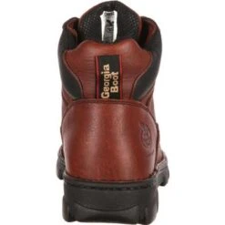 Georgia Boot Eagle Light Wide Load Steel Toe Work Hiker -Georgia Boots Deals G6395 4 LARGE
