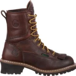 Georgia Boot Waterproof Logger Boot -Georgia Boots Deals G7113 8 LARGE
