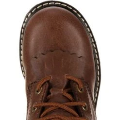 Georgia Boot Little Kids' Waterproof Logger -Georgia Boots Deals GB00001 6 LARGE