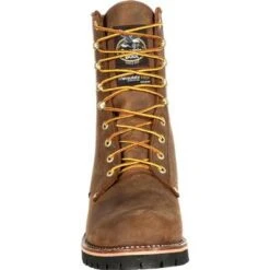 Georgia Boot Steel Toe Waterproof 400G Insulated Logger Work Boot -Georgia Boots Deals GB00065 3 LARGE