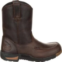 Georgia Boot Athens Big Kids' Pull-On Boot 16 Georgia Boot Athens Big Kids' Pull-On Boot -Georgia Boots Deals GB00232Y 8 LARGE