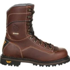 Georgia Boot AMP LT Logger Composite Toe Low Heel Waterproof Work Boot 16 Georgia Boot AMP LT Logger Composite Toe Low Heel Waterproof Work Boot -Georgia Boots Deals GB00238 8 LARGE
