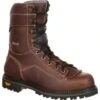 Georgia Boot AMP LT Logger Composite Toe Low Heel Waterproof Work Boot