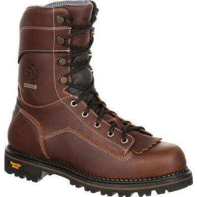 Georgia Boot AMP LT Logger Composite Toe Low Heel Waterproof Work Boot 1 Georgia Boot AMP LT Logger Composite Toe Low Heel Waterproof Work Boot