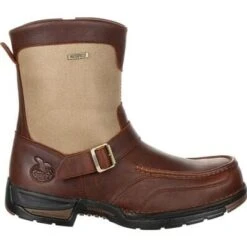 Georgia Boot Athens Waterproof Side-Zip Boot 16 Georgia Boot Athens Waterproof Side-Zip Boot -Georgia Boots Deals GB00245 8 LARGE