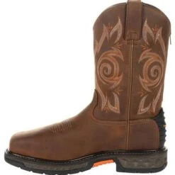 Georgia Boot Carbo-Tec LT Steel Toe Waterproof Pull On Work Boot -Georgia Boots Deals GB00264 5 LARGE