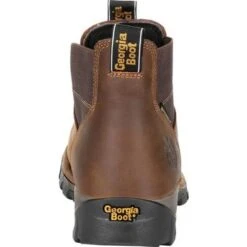 Georgia Boot Eagle One Steel Toe Waterproof Chelsea Work Boot 18 Georgia Boot Eagle One Steel Toe Waterproof Chelsea Work Boot -Georgia Boots Deals GB00337 4 LARGE