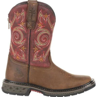 Georgia Boot Carbo-Tec LT Little Kids Pull-On Boot 3 Georgia Boot Carbo-Tec LT Little Kids Pull-On Boot - Image 3
