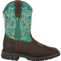 Georgia Boot Carbo-Tec LT Big Kids Pull On Boot -Georgia Boots Deals GB00410Y 8 LARGE
