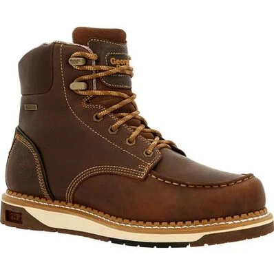 Georgia Boot AMP LT Wedge Waterproof Moc-Toe Work Boot 1 Georgia Boot AMP LT Wedge Waterproof Moc-Toe Work Boot