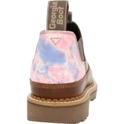 Georgia Boot Women's Brown And Cotton Candy Romeo Shoe -Georgia Boots Deals GB00461 4 LARGE