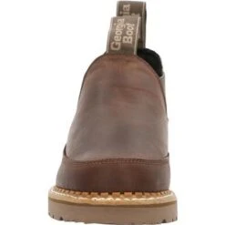 Georgia Boot Women's Brown And Feather Romeo Shoe -Georgia Boots Deals GB00463 3 LARGE