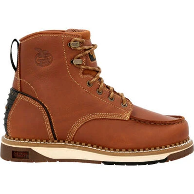 Georgia Boot AMP LT Wedge Moc-Toe Work Boot 7 Georgia Boot AMP LT Wedge Moc-Toe Work Boot - Image 7