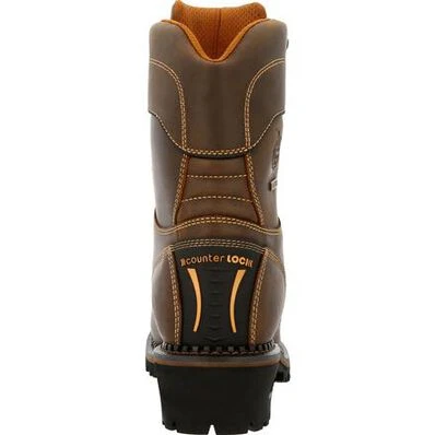 Georgia Boot AMP LT Logger Composite Toe Insulated Waterproof Work Boot 5 Georgia Boot AMP LT Logger Composite Toe Insulated Waterproof Work Boot - Image 5