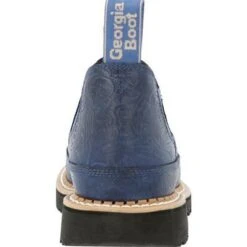 Georgia Boot Women's Marbeled Denim Romeo Shoe -Georgia Boots Deals GB00505 4 LARGE