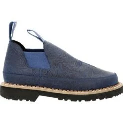 Georgia Boot Women's Marbeled Denim Romeo Shoe -Georgia Boots Deals GB00505 8 LARGE