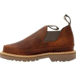 Georgia Boot Women's Brown Basketweave Embossed Romeo Shoe -Georgia Boots Deals GB00506 5 LARGE