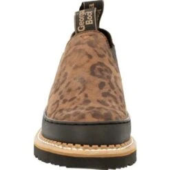 Georgia Boot Women's Brown And Cheetah Romeo Shoe 17 Georgia Boot Women's Brown And Cheetah Romeo Shoe -Georgia Boots Deals GB00508 3 LARGE