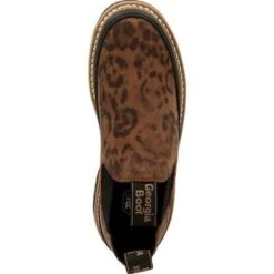 Georgia Boot Women's Brown And Cheetah Romeo Shoe 20 Georgia Boot Women's Brown And Cheetah Romeo Shoe -Georgia Boots Deals GB00508 6 LARGE