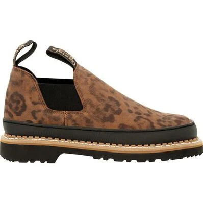 Georgia Boot Women's Brown And Cheetah Romeo Shoe 3 Georgia Boot Women's Brown And Cheetah Romeo Shoe - Image 3