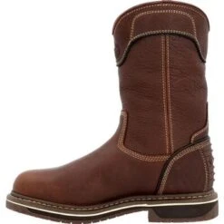 Georgia Boot AMP LT Edge Women's Waterproof Pull On Work Boot -Georgia Boots Deals GB00516 5 LARGE