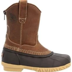 Georgia Boot Marshland Big Kids' Pull On Duck Boot 16 Georgia Boot Marshland Big Kids' Pull On Duck Boot -Georgia Boots Deals GB00531Y 8 LARGE
