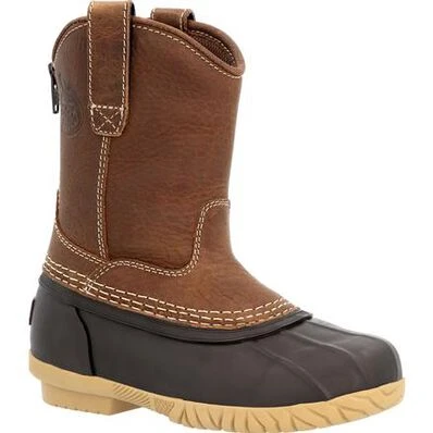 Georgia Boot Marshland Big Kids' Pull On Duck Boot 1 Georgia Boot Marshland Big Kids' Pull On Duck Boot