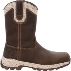 Georgia Boot Eagle Trail Women’s Pull-On Work Boot -Georgia Boots Deals GB00557 8 LARGE