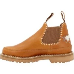 Georgia Boot Women's Giant Romeo Floral Embroidered Shoe -Georgia Boots Deals GB00573 5 LARGE