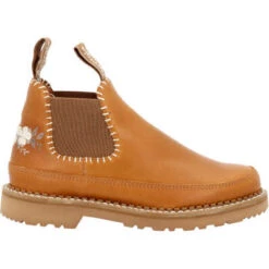 Georgia Boot Women's Giant Romeo Floral Embroidered Shoe -Georgia Boots Deals GB00573 8 LARGE