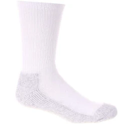 Georgia Boot 4-Pack Cotton Crew Socks -Georgia Boots Deals GB3003SWHT 8 LARGE