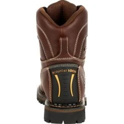 Georgia Boot AMP LT Logger Women's Brown Alloy Toe Waterproof Low Heel Logger Boot 9 Georgia Boot AMP LT Logger Women's Brown Alloy Toe Waterproof Low Heel Logger Boot -Georgia Boots Deals GUEST 18380ced c302 4cdc ad62 73bac8070e81