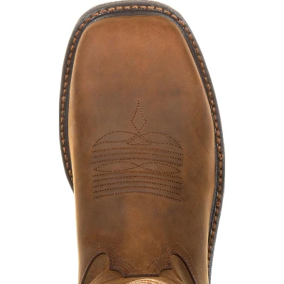 Men's Brown Georgia Boot Carbo-Tec LT Alloy Toe Waterproof Pull-On Boot Size 8 5 Men's Brown Georgia Boot Carbo-Tec LT Alloy Toe Waterproof Pull-On Boot Size 8 - Image 5