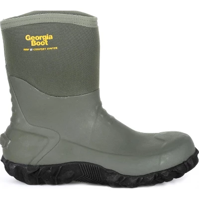 Men's Green Georgia Boot Waterproof Mid Rubber Boot Size 14 6 Men's Green Georgia Boot Waterproof Mid Rubber Boot Size 14 - Image 6