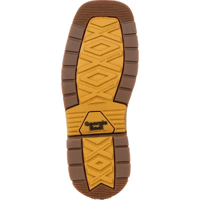 Georgia Boot Carbo-Tec LT Toddler Boys' Brown Pull-On Saddle Boot 1 Georgia Boot Carbo-Tec LT Toddler Boys' Brown Pull-On Saddle Boot