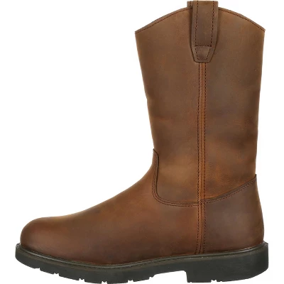 Men's Brown Georgia Boot Suspension System Waterproof Wellington Work Boot Size 10.5(Wide) 4 Men's Brown Georgia Boot Suspension System Waterproof Wellington Work Boot Size 10.5(Wide) - Image 4