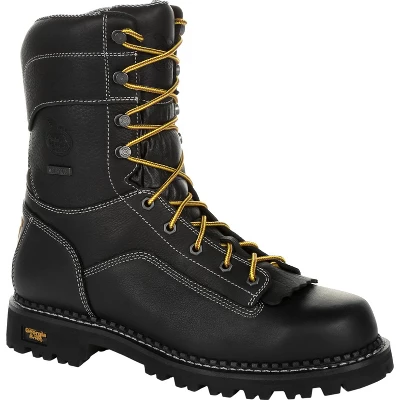 Men's Georgia Boot AMP LT Logger Composite Toe Waterproof Work Boot 7 Men's Georgia Boot AMP LT Logger Composite Toe Waterproof Work Boot - Image 7