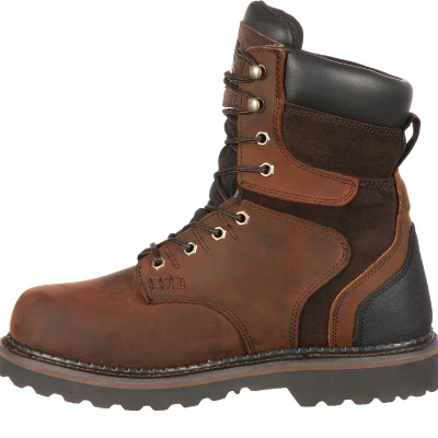 Men's Brown Georgia Boot Brookville Steel Toe Waterproof Work Boot Size 12 4 Men's Brown Georgia Boot Brookville Steel Toe Waterproof Work Boot Size 12 - Image 4