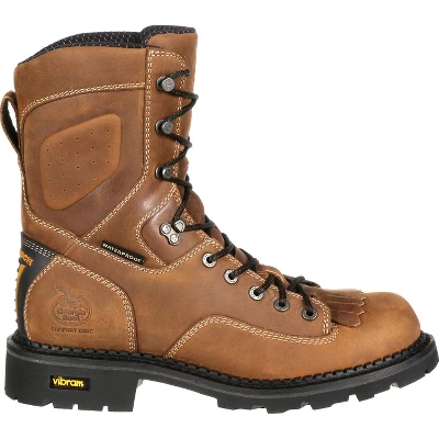 Men's Brown Georgia Boot Comfort Core Composite Toe Waterproof Logger Work Boot Size 13(Wide) 6 Men's Brown Georgia Boot Comfort Core Composite Toe Waterproof Logger Work Boot Size 13(Wide) - Image 6