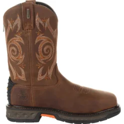 Men's Brown Georgia Boot Carbo-Tec LT Steel Toe Waterproof Pull On Work Boot Size 10.5 -Georgia Boots Deals GUEST ba9809fe 5088 4c4d acf1 1f3d2ce49e59 1