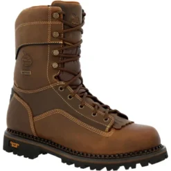 Men's Georgia Boot AMP LT Low Heel Logger Composite Toe Waterproof Work Boot -Georgia Boots Deals GUEST c49944a9 7e92 4f42 8238 f0e25061f296 1