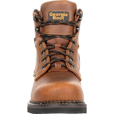 Georgia Boot Men's Brown Georgia Giant Revamp Waterproof Work Boot Size 11.5(Wide) 2 Georgia Boot Men's Brown Georgia Giant Revamp Waterproof Work Boot Size 11.5(Wide) - Image 2