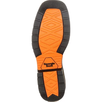 Men's Brown Georgia Boot Carbo-Tec LT Alloy Toe Waterproof Pull-On Boot Size 8 1 Men's Brown Georgia Boot Carbo-Tec LT Alloy Toe Waterproof Pull-On Boot Size 8