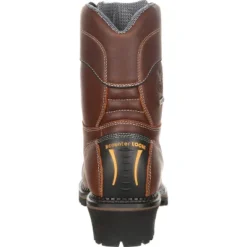 Men's Brown Georgia Boot AMP LT Logger Composite Toe Waterproof Work Boot Size 10(Wide) -Georgia Boots Deals GUEST e9cf781a a7b5 4654 9f9d 2e2bb0a7dbab