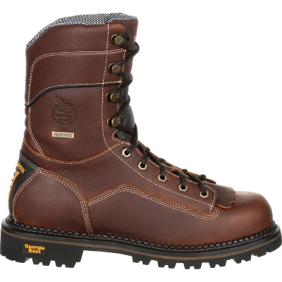 Men's Georgia Boot AMP LT Logger Composite Toe Low Heel Waterproof Work Boot 6 Men's Georgia Boot AMP LT Logger Composite Toe Low Heel Waterproof Work Boot - Image 6