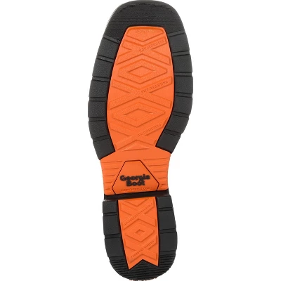 Men's Brown Georgia Boot Carbo-Tec LT Steel Toe Waterproof Pull On Work Boot Size 8(Wide) 1 Men's Brown Georgia Boot Carbo-Tec LT Steel Toe Waterproof Pull On Work Boot Size 8(Wide)